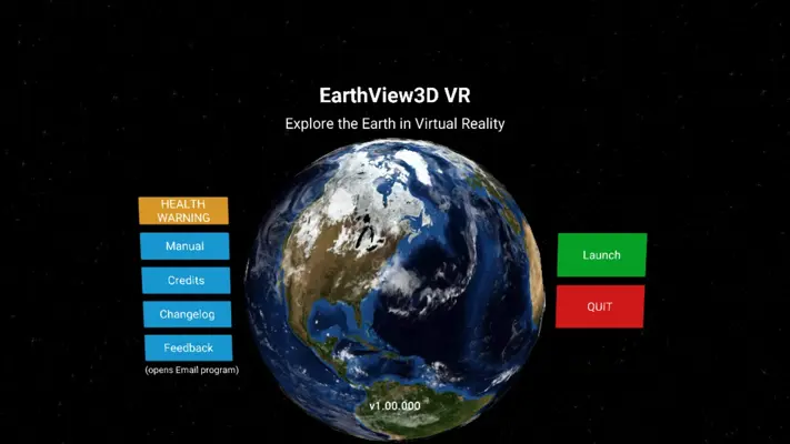 EarthView3D VR android App screenshot 1